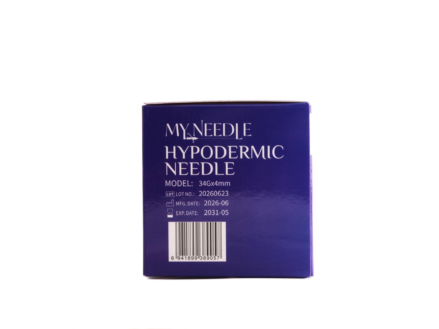 MY NEEDLE Hipodermik İğne 34G × 4 mm